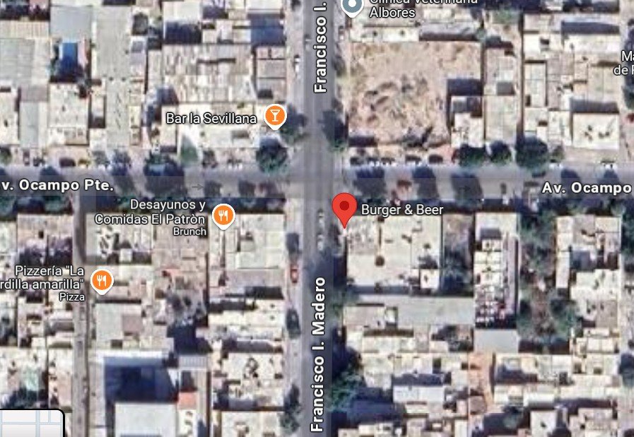 Hamburguesas torreón Burger Beer calle Francisco I. Madero 708 centro de torreón